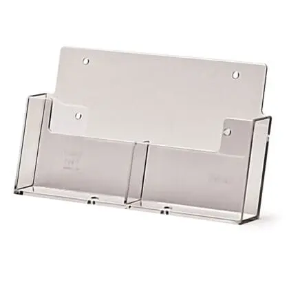 Brochureholder A6 væg 2 rum højformat 2WA6