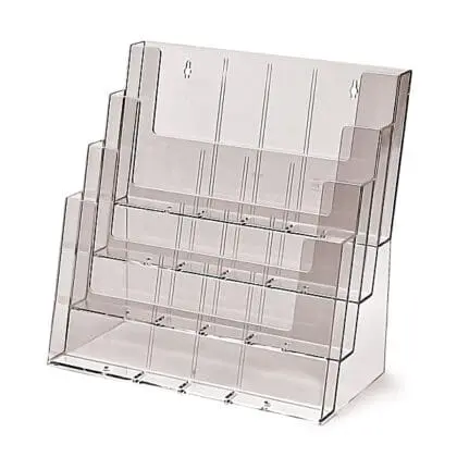 Multiformat væg og bordmodel Brochureholder 4C330