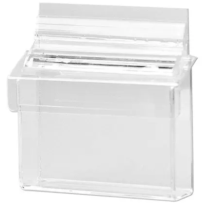 Visitkortholder udendørs med låg