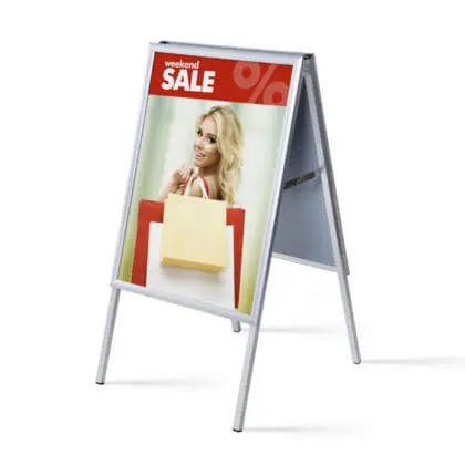 Alu-Line Indoor Gadeskilt 50 x 70