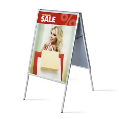 Alu-Line Indoor Gadeskilt 70 x 100