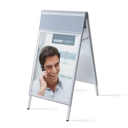 Compasso Gadeskilt A1 incl. logoplade