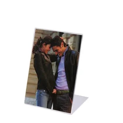 Konceptholder bord A6 højformat L-stand A6H