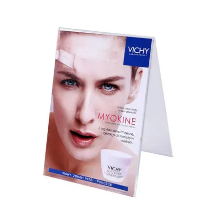 Skilteholder dobbeltsidet A6