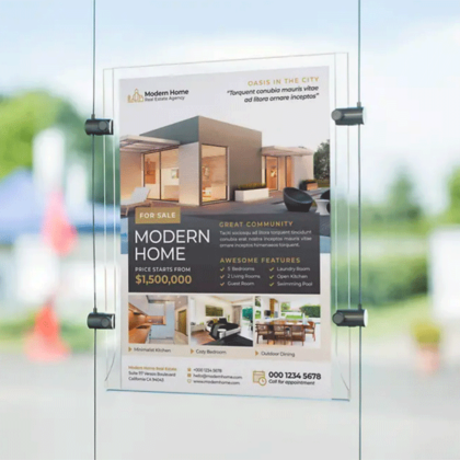 Akryllomme til stålwire system