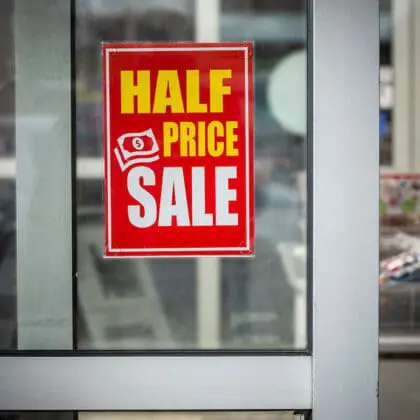 Akryllomme glasklar - A5 højformat - til væg og glas