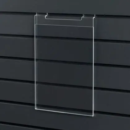 Transparent akrylomslag A4 til rillepanel