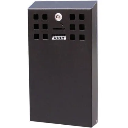 Askebæger sort large udemodel - 245x445x65 mm