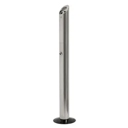 Udendørs askebæger fritstående H 900 Dia. 76 mm