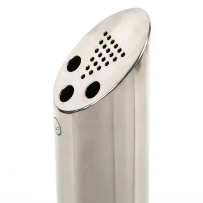 Udendørs askebægre til væg og fritstående