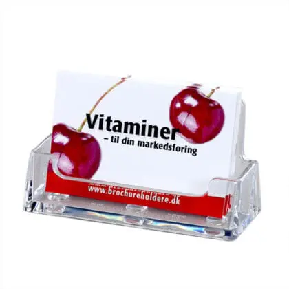 Visitkortholder bord 1 rum bredformat BC93