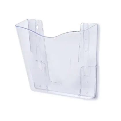 Brochureholder væg 1 rum A4 XL højformat