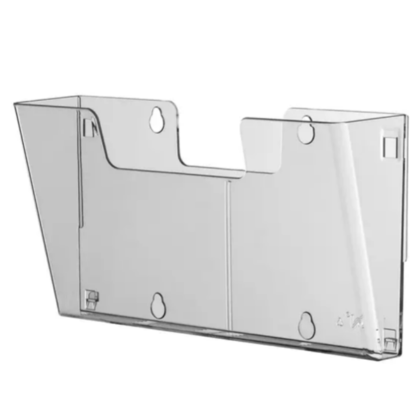 Brochureholder væg 1 rum liggende A4 XL