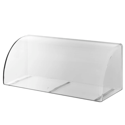 Brød display udformet som brødkasse