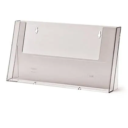 Brochureholder bord 1 rum A4 bredformat C330