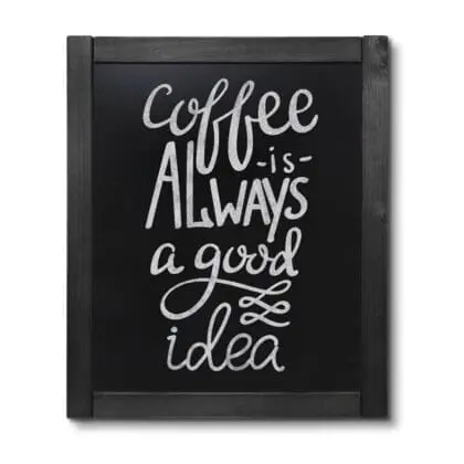 Menutavle vintage classic 50 x 60 cm - Sortbejdset