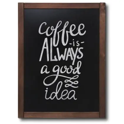 Menutavle vintage classic 60 x 80 cm i brun bejdse