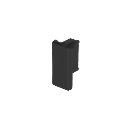 Cliprail PRO slutkappe - SORT