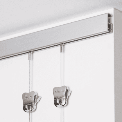 Cliprail Pro Galleriskinne SØLV 150 cm