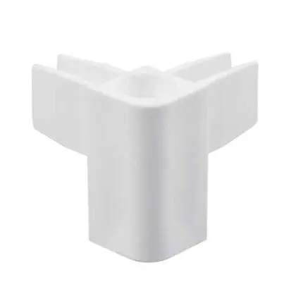 Cliprail PRO samleled til hjørner - HVID