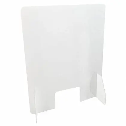 Corona plexiglas afskærmnings rude bord 75 x 50 cm