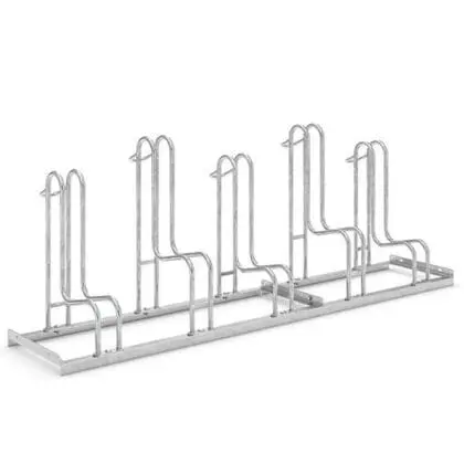 Cykelstativ til 5 cykler