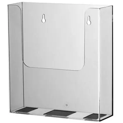 Brochureholder ekstra dyb A4 vægmodel