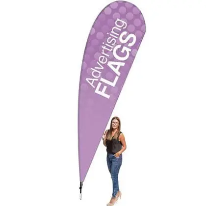 BeachFlag dråbeformet 138x370