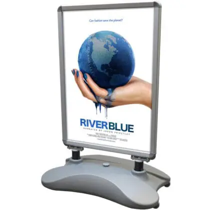 Gadeskilt Wind Sign Basic grå A1