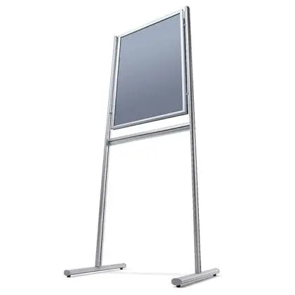 Infoboard med to snaprammer 70 x 100