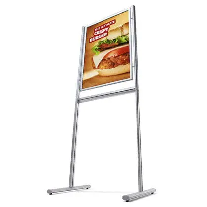 Infoboard med én snapramme A1