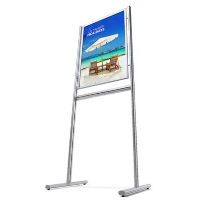 Infoboard med én snapramme 70x100