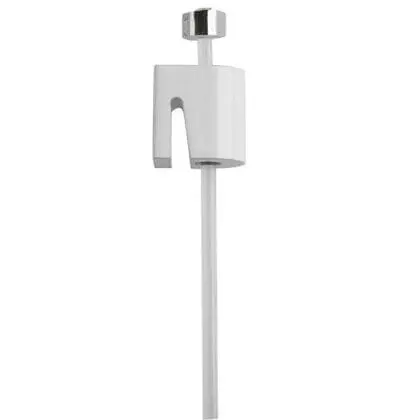 Cylinder krog hvid til J-Rail galleriskinne