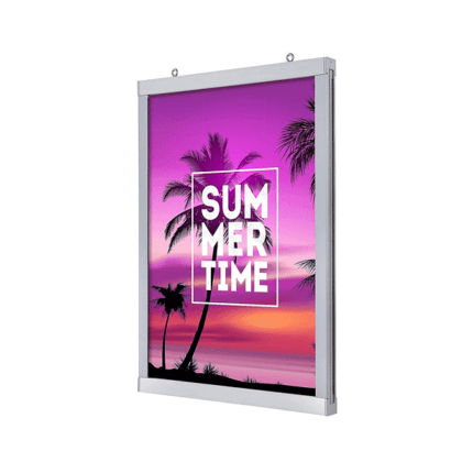 LED Slide In Plakat ramme A2