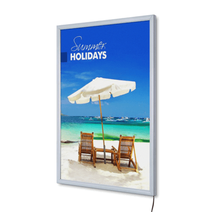 LED Snapramme Economy - Lysramme væg - 50x70 cm