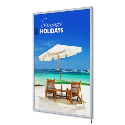 LED Snapramme Economy - Lysramme væg - 70x100 cm