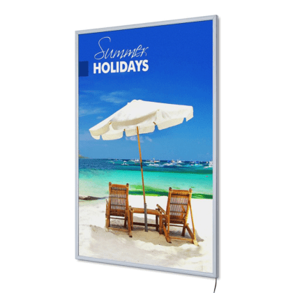 LED Snapramme Economy - Lysramme væg - A0