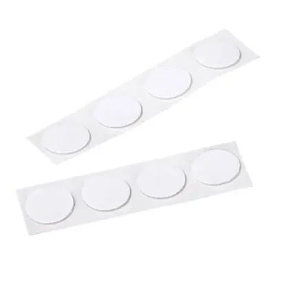 Transparente limknapper Ø 19 mm