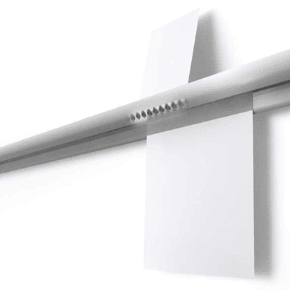 Memorail skinne til papir ophæng