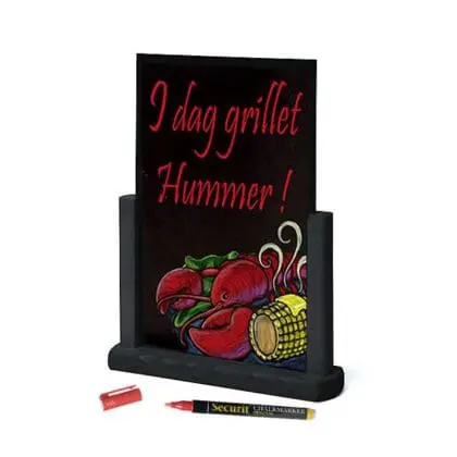 Menutavle Disk A5 Sort