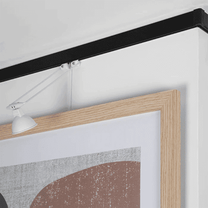 Multirail Galleriskinne 12V SORT 150 cm