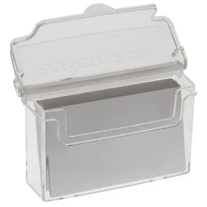 Visitkortholder Outdoor væg 1 rum bredformat OD95