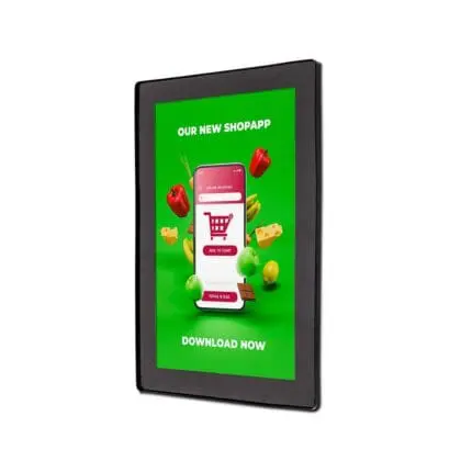 Magnet Plakat Ramme Slim A4 Sort