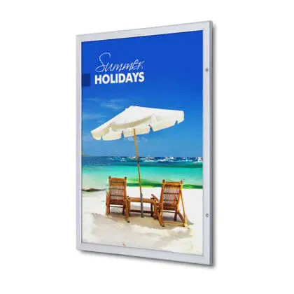 Plakatramme Economy med lås/nøgle 70x100