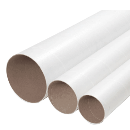 Plakatrør, hvid 80x2x750 mm