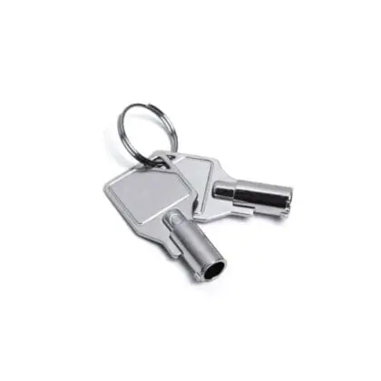 Lås og 2 stk. nøgler til PRML