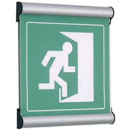 Snap Skilte System 155 x 155 mm