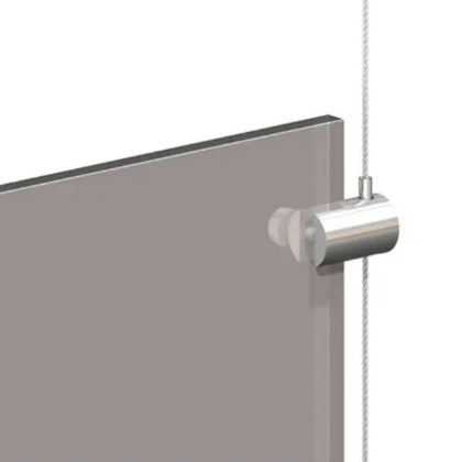 Sidegreb one-way til akryllommer i stålwire