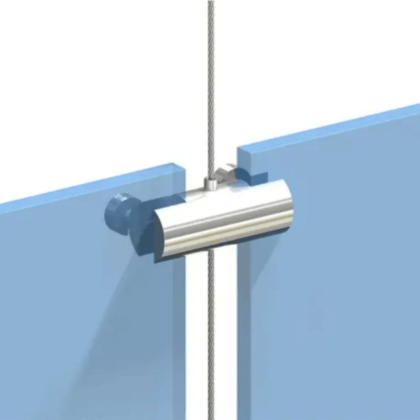 Sidegreb two-way til akryllommer i stålwire