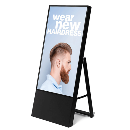 Smart Line A-Board - 43" Samsung Skærm - Sort